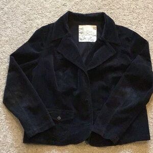 Women's Black Corduroy Jacket
